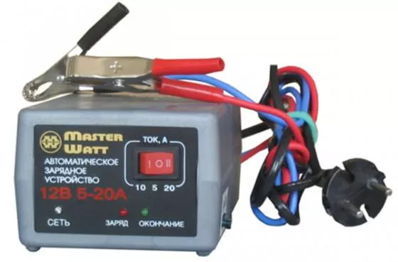 Автоматическое зарядное устройство MASTER WATT АЗУ 20А 12В