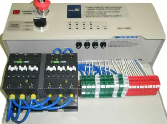 Контроллер автоматического ввода резервного питания Porto Franco АВР11-50ЛЕ