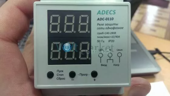 Устройство защиты сети однофазное ADECS ADC-0110-40